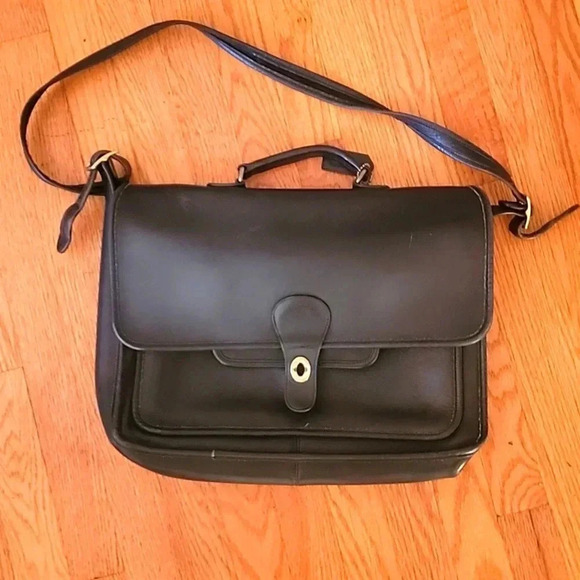 coach men computer bag